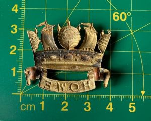 Howe Battalion Royal Naval Division cap badge