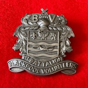 Blackpool Volunteers cap badge