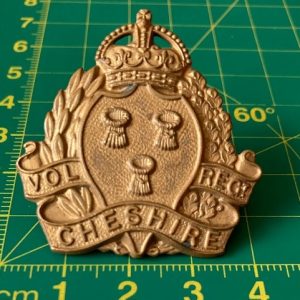 Cheshire Volunteer Regiment cap badge