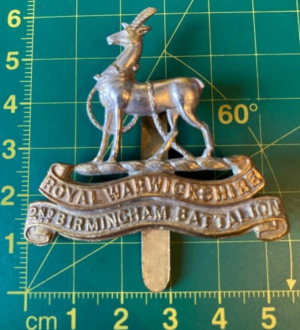 WW1 Birmingham Pals cap badge