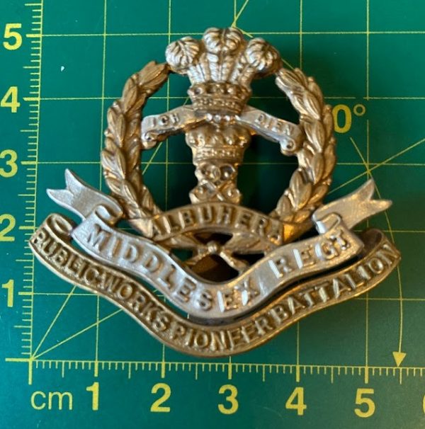 Public Works Pioneer Battalion cap badge