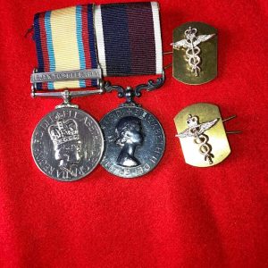 RAF Medical Corps Gulf War LSGC medal pair