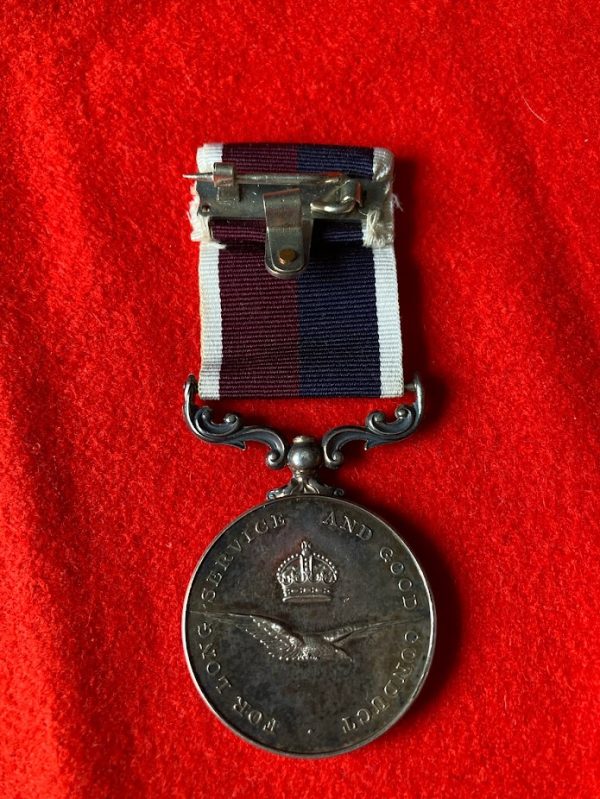 RAF LSGC medal to Maynard