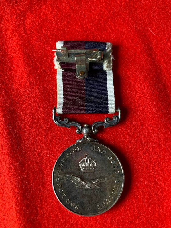 RAF LSGC medal to Maynard