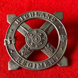 Highland Regiment Glengarry Badge