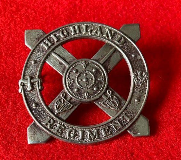 Highland Regiment Glengarry Badge