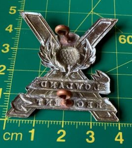 Lowland Regiment Glengarry Badge