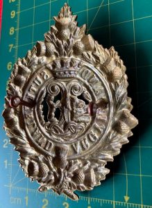 Argyll & Sutherland Highlanders 1916 Glengarry Badge