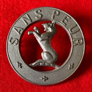 Seaforth Highlanders Glengarry Badge