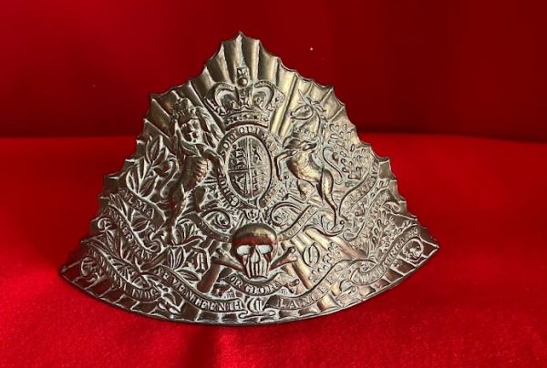 Seventeenth Lancers Helmet Plate