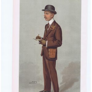 Original Vanity Fair print 1905 of William Arthur Hamar Bass