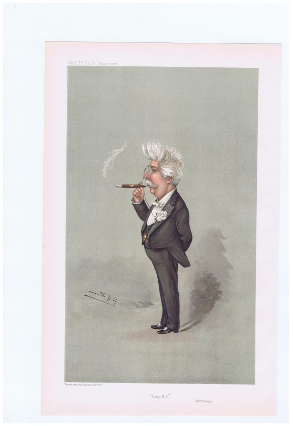 Original Vanity Fair print 1905 of Henry William Lucy