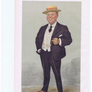 Original Vanity Fair print 1905 of Leo Trevor