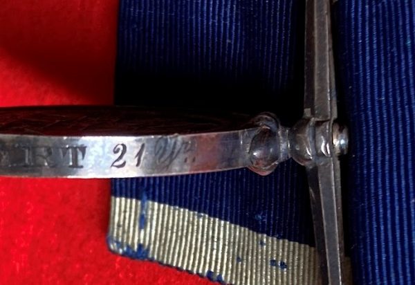 RARE wide suspender Naval Long Service Medal