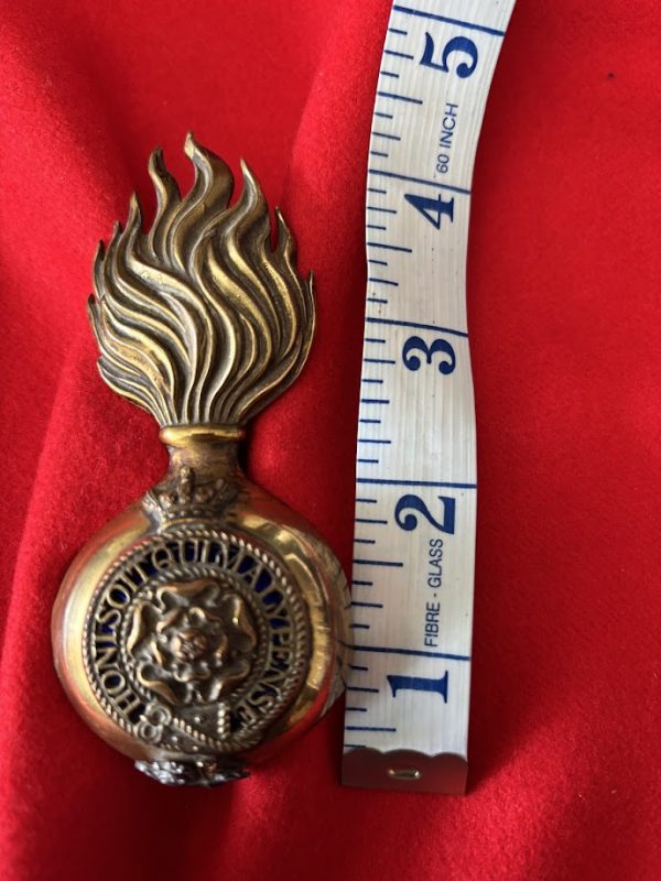 Victorian Royal Fusiliers Officers Busby Badge