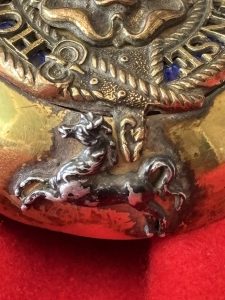 Victorian Royal Fusiliers Officers Busby Badge