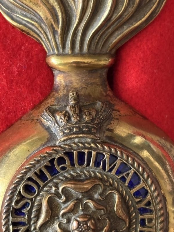 Victorian Royal Fusiliers Officers Busby Badge