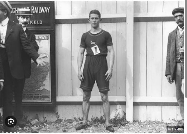 Reggie Walker 100 metres Gold Medal at the 1908 Olympics