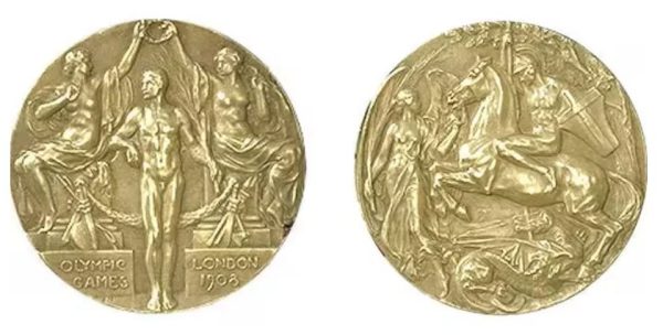 Olympics 1908 Gold Medal